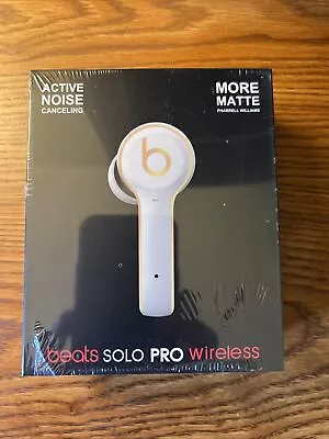 Beats By Dr. Dre Solo Pro 6 Wireless In-Ear Buds-White-New Sealed! • $42