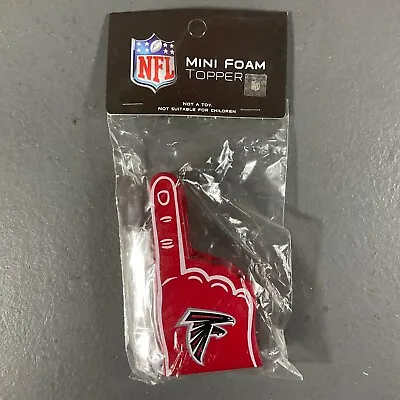 Atlanta Falcons Mini Foam Topper With Free Dangler Cord NFL Football Sports • $1.57