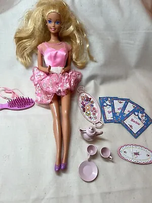 Vintage My First Tea Party Mattel Barbie Doll 1995 Broken SEE IMAGES • $8