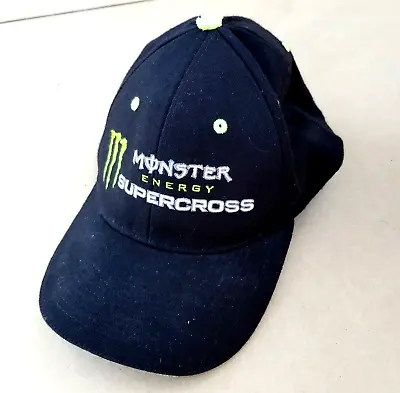 MONSTER Energy Supercross Back Hat Cap Embroidered LOGO • $15