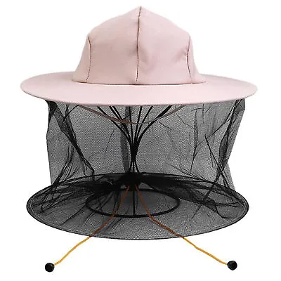 Veil Bee Keeper Hat Breathable Cover Face Anti-bee Netting Bee Keeping Supplies • £7.35