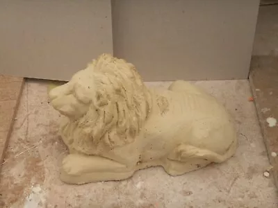  Small Proud Lion   Latex Rubber Mould.and Fibreglass Jacket New • £10