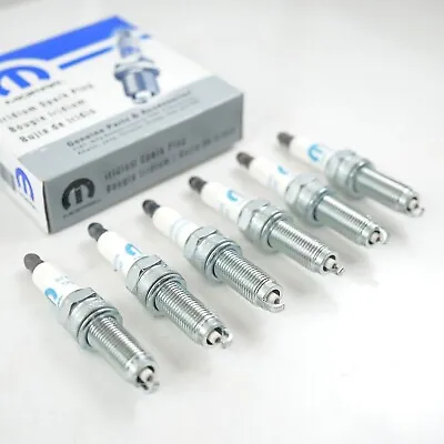 Oem Mopar 2016-2024 Dodge Jeep Ram Spark Plug Iridium Xp  (set Of 6) • $145.13