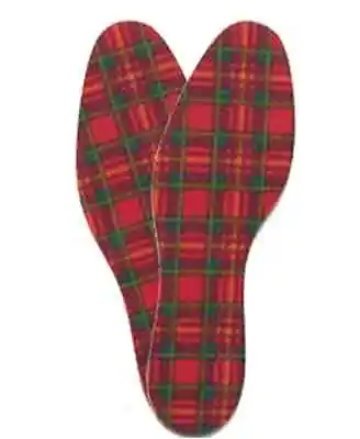 Grafters Men's Gents Tartan Boots Shoes Welly Wellies Wellingtons Insole Liner • £1.20