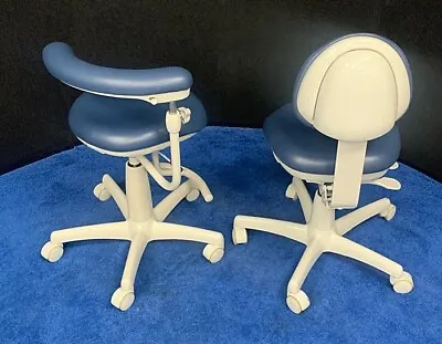 Midmark Dental Stool Set - (Doctor 153811) (Assistant 153812) - New Vinyl • $1140