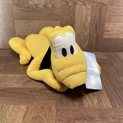 Disney Parks 11  Pluto Plush Mickey Mouse Dog Stuffed Toy • $15.19