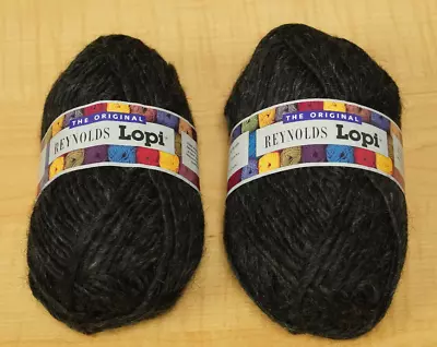Reynolds Lopi 0005 100% Virgin Wool Made In Iceland Approx. 110 Yards Lot Of 2 • $6.95