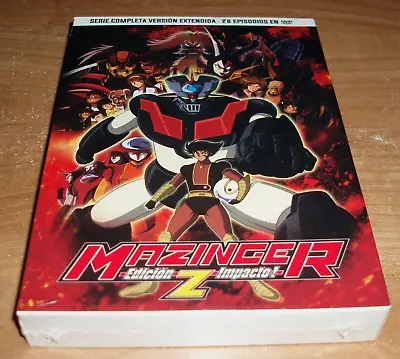 Mazinger Z Edition Impact Series Complete Extended 6 DVD 26 Episodes New R2 • $94.78