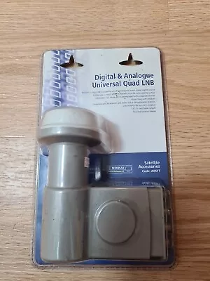 Digital And Analogue Universal Quad LNB • £10