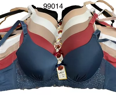 Essential Lingerie Upgrade: 6-Pack Push-Up Bras Sizes 34-44  - Grab Yours TODAY • $25.99