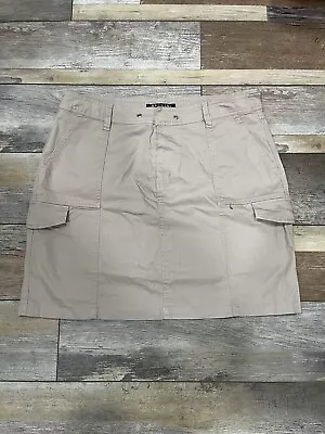 Ladies’ Baccini Khaki Cargo Skirt Skort ~ Sz 12 NEW • $17