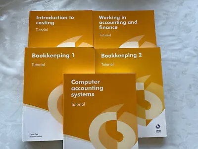 AAT GCSE A LEVEL Account Accountant Books Bookkeeping Osborne Costing Finance • £20