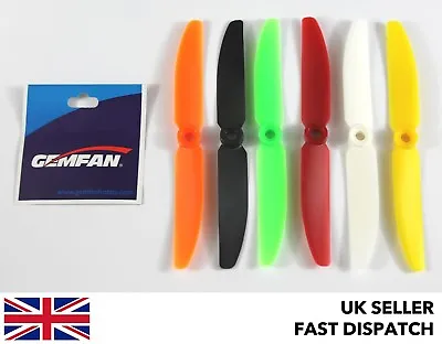 Gemfan CW & CCW 5  5030 5x3 ABS Propellers Quadcopter/plane 5 Inch Prop 2BABSNN • £4.55