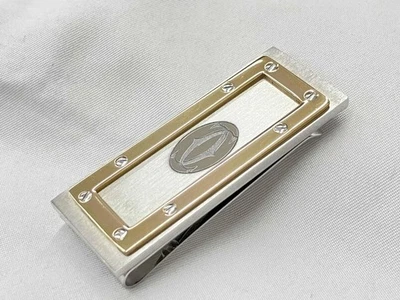 M-Clip Fermasoldi In Alluminio Anodizzato Argento – Porta Carte Minimalista – Contiene 7 Carte E Banconote (58 X 20 Mm, 40g)