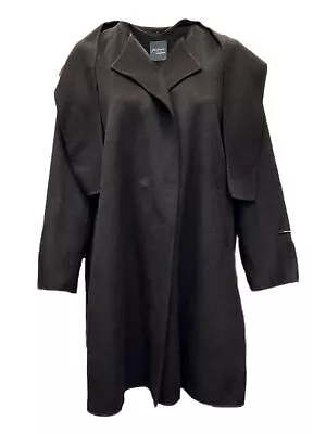 Marina Rinaldi Women's Tobacco Tamoa Hooded Coat Size 20W/29 NWT • $123.75