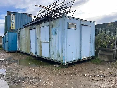 26ft Welfare Unit Site Office Building Generator Cabin Container *NON RUNNING* • £1750