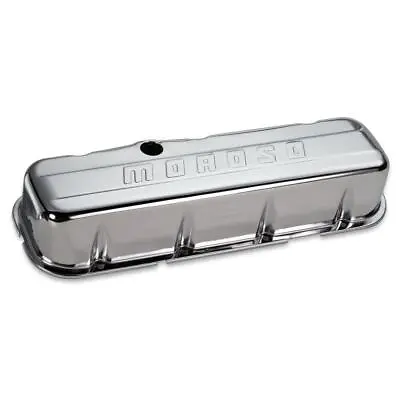 Moroso 68113 Valve Covers BBC Chrome Baffled • $113.99