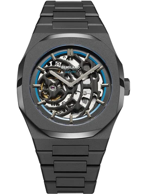 £436.73 • Buy D1 Milano SKBJ05 Skeleton Automatic Mens Watch 42mm 5ATM