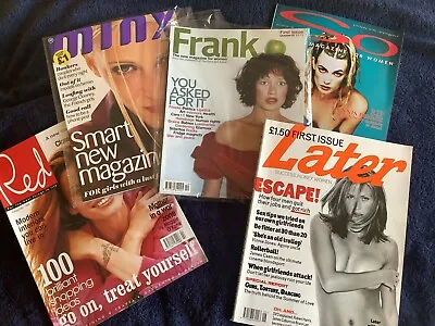 FRANK Women's Magazine : First Issue 1997 + 4 X  1st Issue  Magazines 1990's NEW • $37.90