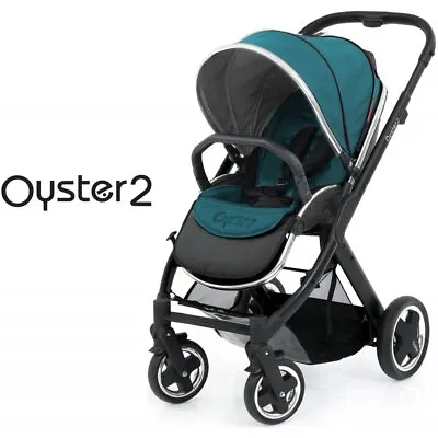 Babystyle Oyster 2 Mirror Chassis Pushchair (Teal) L701dd • £186.50