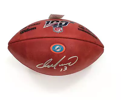 Dan Marino Signed Miami Dolphins The Duke NFL 100 Football Beckett Witnessed • $569.99