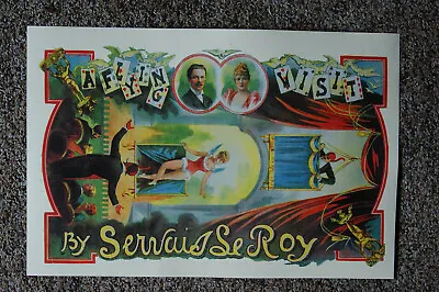 Servais Le Roy Magician Poster #1 1900 A Flying Visit • $7