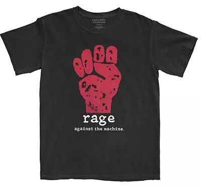 Rage Against The Machine Red Fist Official Tee T-Shirt Mens • £17.13
