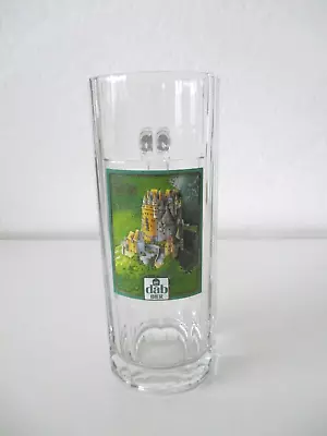 Vtg DAB Dortmunder Bier BURG ELTZ 0.5L German Sahm Beer Glass Stein Mug  AZ34 • $12.99