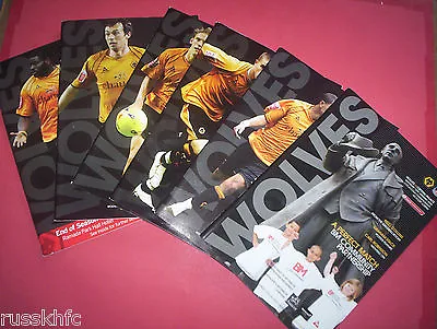 £1.99 • Buy 2007/08 - Wolves Home Programmes Choose From