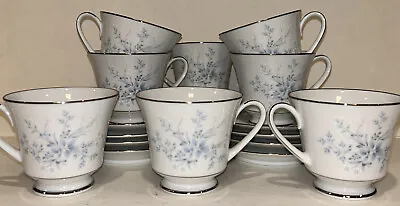 Noritake New?? Eight Cups And Saucers Carolyn Pattern 2693 (al109j) • $42.99