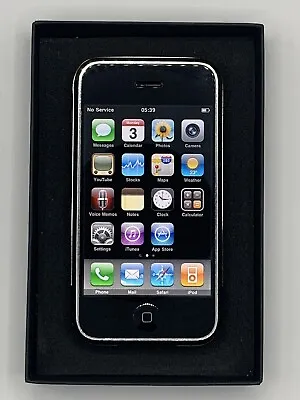 Original Apple IPhone 1 - 1st Generation 2G 8GB 2007 A1203 IOS 3.1 Boxed Working • £145