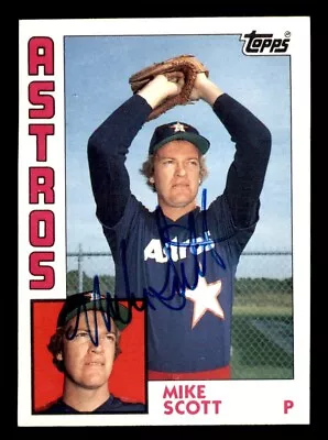 1984 Topps Baseball #559 Mike Scott Signed Auto Autograph (no COA) • $8