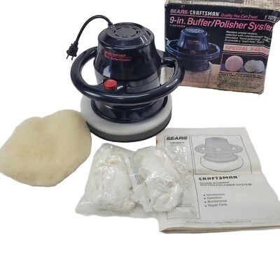 $24.95 • Buy Sears Craftsman 9  Buffer Polisher System Model 910703