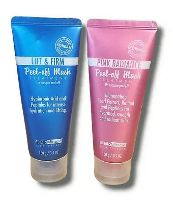 BioMiracle Pink Radiance And Lift & Firm Peel Off Mask 3.5 Oz Each • $10.95