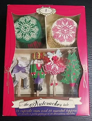 Nutcracker Cupcake Kit Topper Party Pick Christmas 24 Cases 24 Toppers New In Pk • $14.99