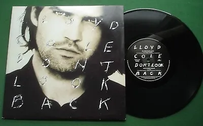 Lloyd Cole Don't Look Back / Blame Mary Jane / Witching Hour COLET 12 10  Single • £5