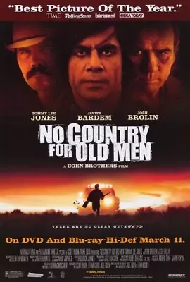 No Country For Old Men Movie Poster Metal Fridge Magnet 2.7x4 8926 • $5.95