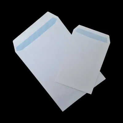 £2.89 • Buy Plain White Envelopes Self Seal Postal Envelopes Strong Quality In Size A4 & A5