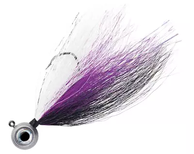 VMC Moon Tail Walleye Bucktail Hair Jig 2 Jigs Per Pack - Choose Size And Color  • $11.95