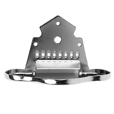 Mandolin Tailpiece Chrome Replacement Zinc Alloy Guitar Parts Instrument • $9.27