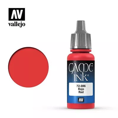 Vallejo Game Colour Acrylic Model Paint 17ml Dropper Bottles - FULL RANGE • £2.70