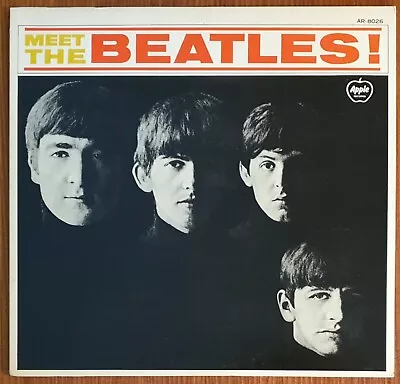 The Beatles 'meet The Beatles' ~ Rare Japanese 12  Vinyl Lp ~ Ar- 8026 • £89.95