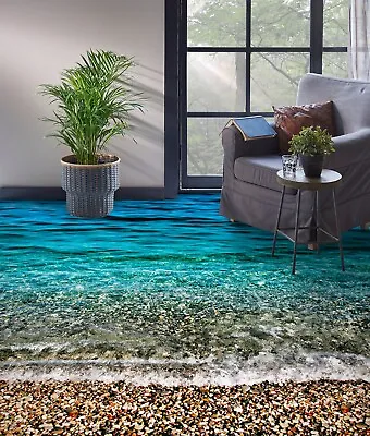 3D Blue Ocean N1212 Floor WallPaper Murals Floor Print Decal Eve 2023 • £21.59