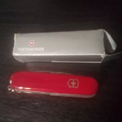 Victorinox Swiss Army Knife Red Handyman Victorinox 53722 24 Tools New In Box • $35.95