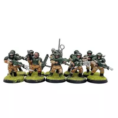 (8630) Cadian Shock Troops Squad Astra Militarum Imperial Guard Warhammer 40k • £15