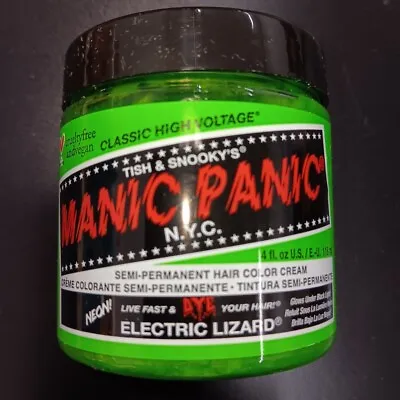 Manic Panic Hair Dye Semi-Permanent Hair Color 4oz ( Electric Lizard  )!!! • $11.51