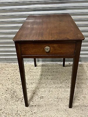 Handsome Antique 19th Century Single Drawer Table / Hall Table • £150