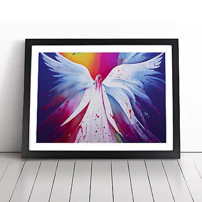 Angel Painted Vol.3 Abstract Wall Art Print Framed Canvas Picture Poster Decor • $21.10