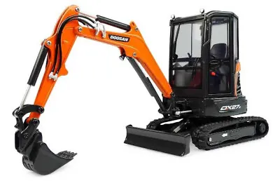 For DOOSAN DX27Z Daewoo Ultra-Slewing Crawler Excavator 1/25 DIECAST MODEL • $89.73