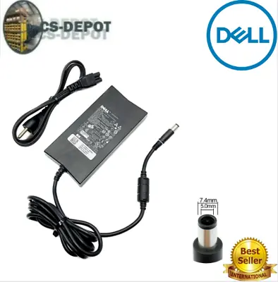 OEM Dell 130W AC Adapter 19.5V 6.7A PA-4E DA130PE1-00 LA130PM121 Laptop Charger • $12.98